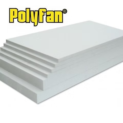 Planchas de Polyfan blanco